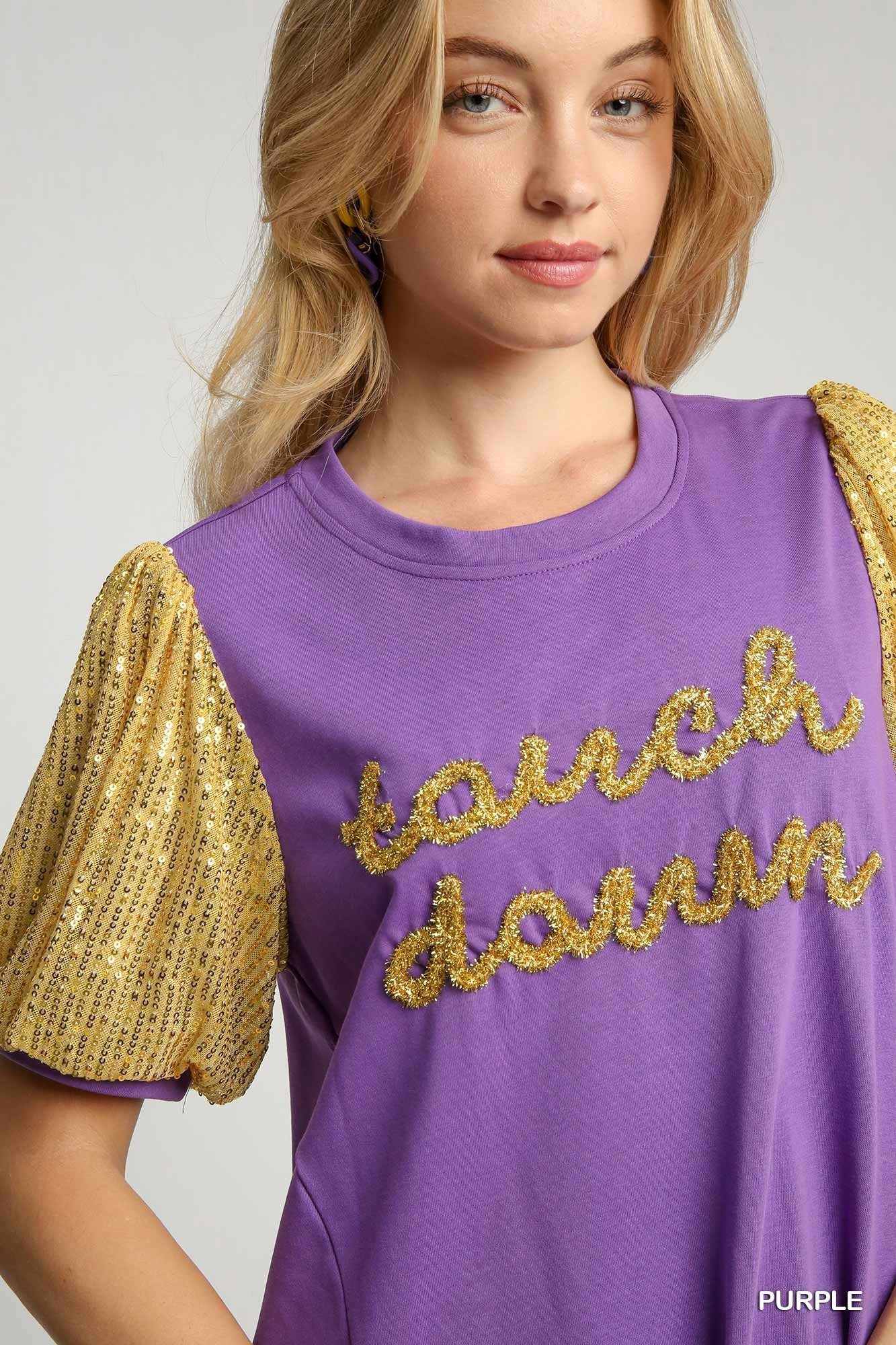 Umgee Touchdown Sequin Dress