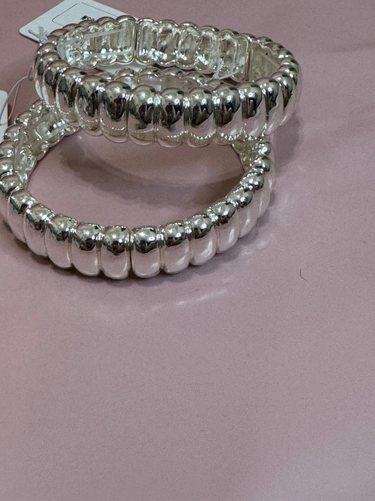 Silver Rope Bracelet